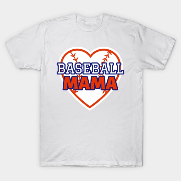 Baseball Mama T-Shirt by GAMAS Threads